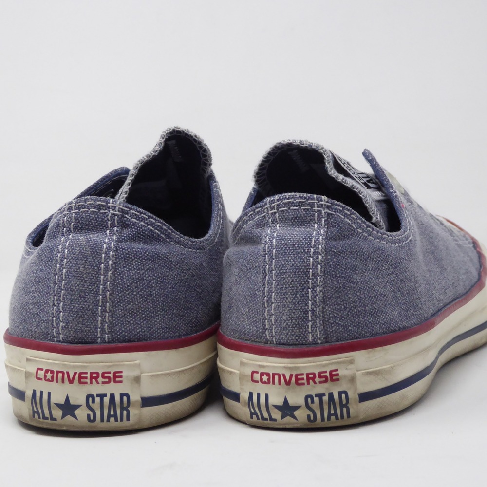 Converse Unisex Chuck Taylor All Star Low Blue Denim Chambray Mens 5 / Womens 7 - Picture 4 of 8
